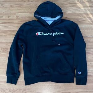 Champion Classic Black Pullover Hoodie